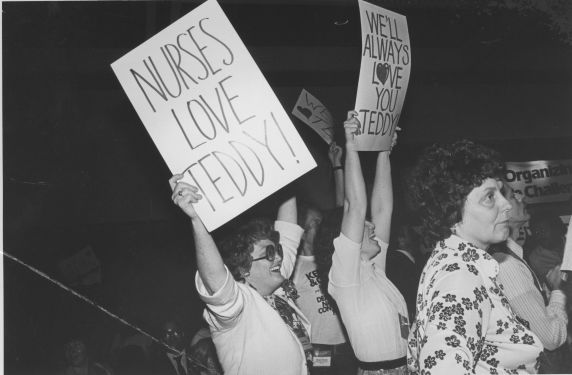(27795) Senator Ted Kennedy Supporters, 1980 AFT Convention